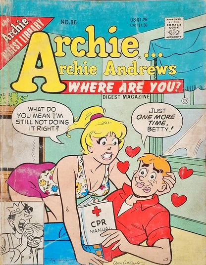 The Archie Digest Library : Archie Andrews…Where are You? Digest Magazine #86 (P)