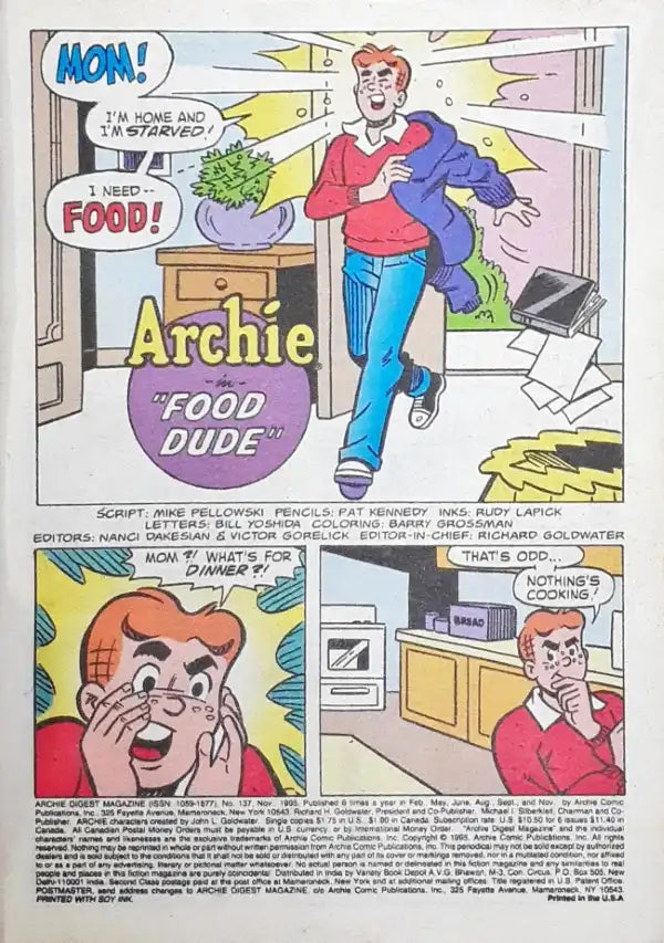 Archie Digest Magazine No. 137 (P)