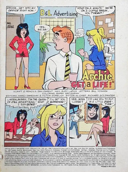 Archie Digest Magazine No. 138 (P)