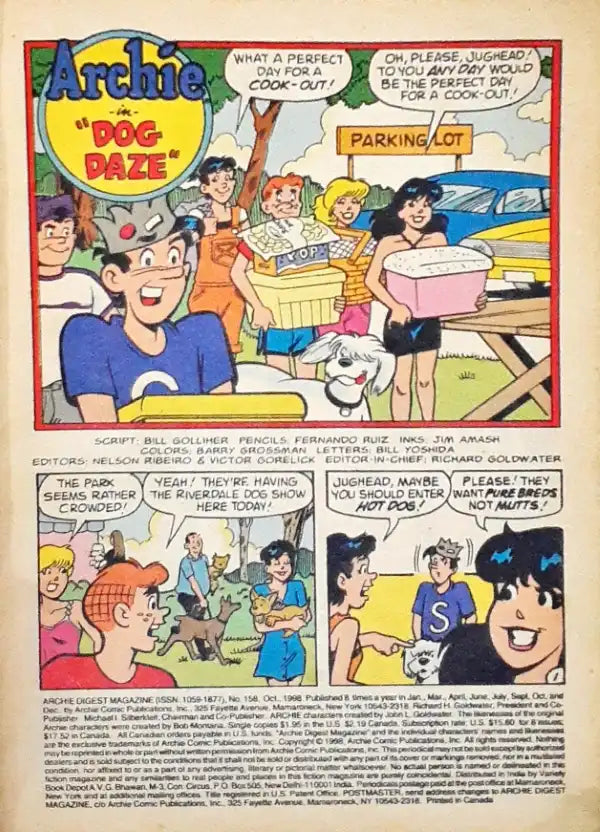 Archie Digest Magazine No. 158 (P)