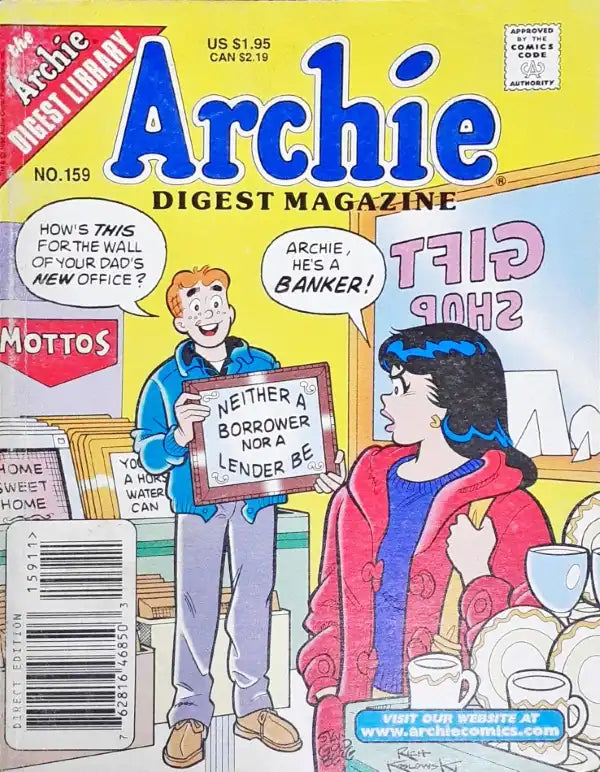 Archie Digest Magazine No. 159 (P) – Books and You