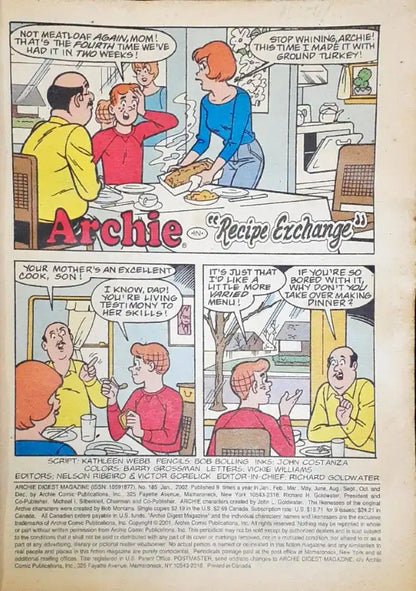 Archie Digest Magazine No. 185 (P)