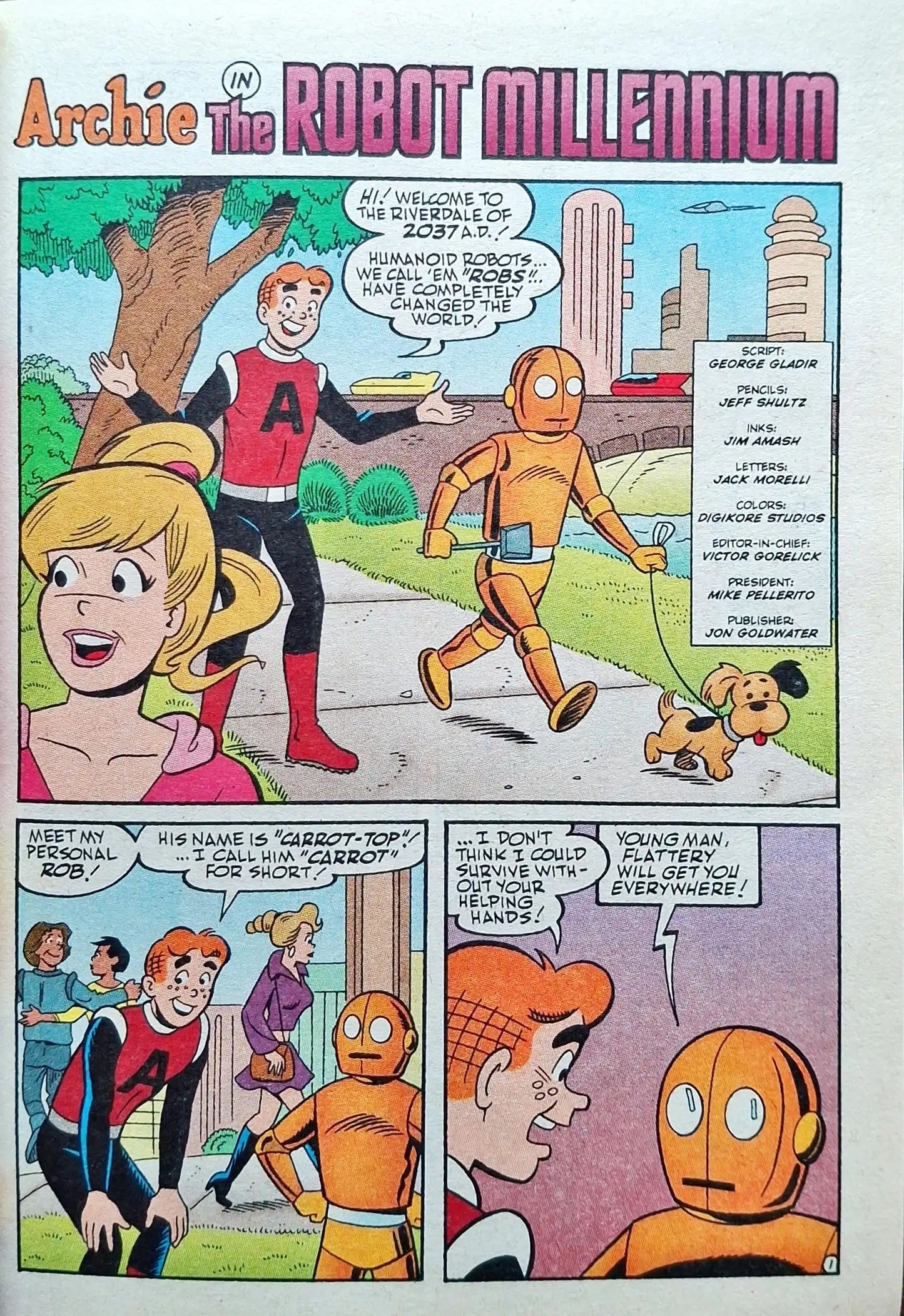 Archie's Funhouse Comic Double Digest : The Archie Library #9