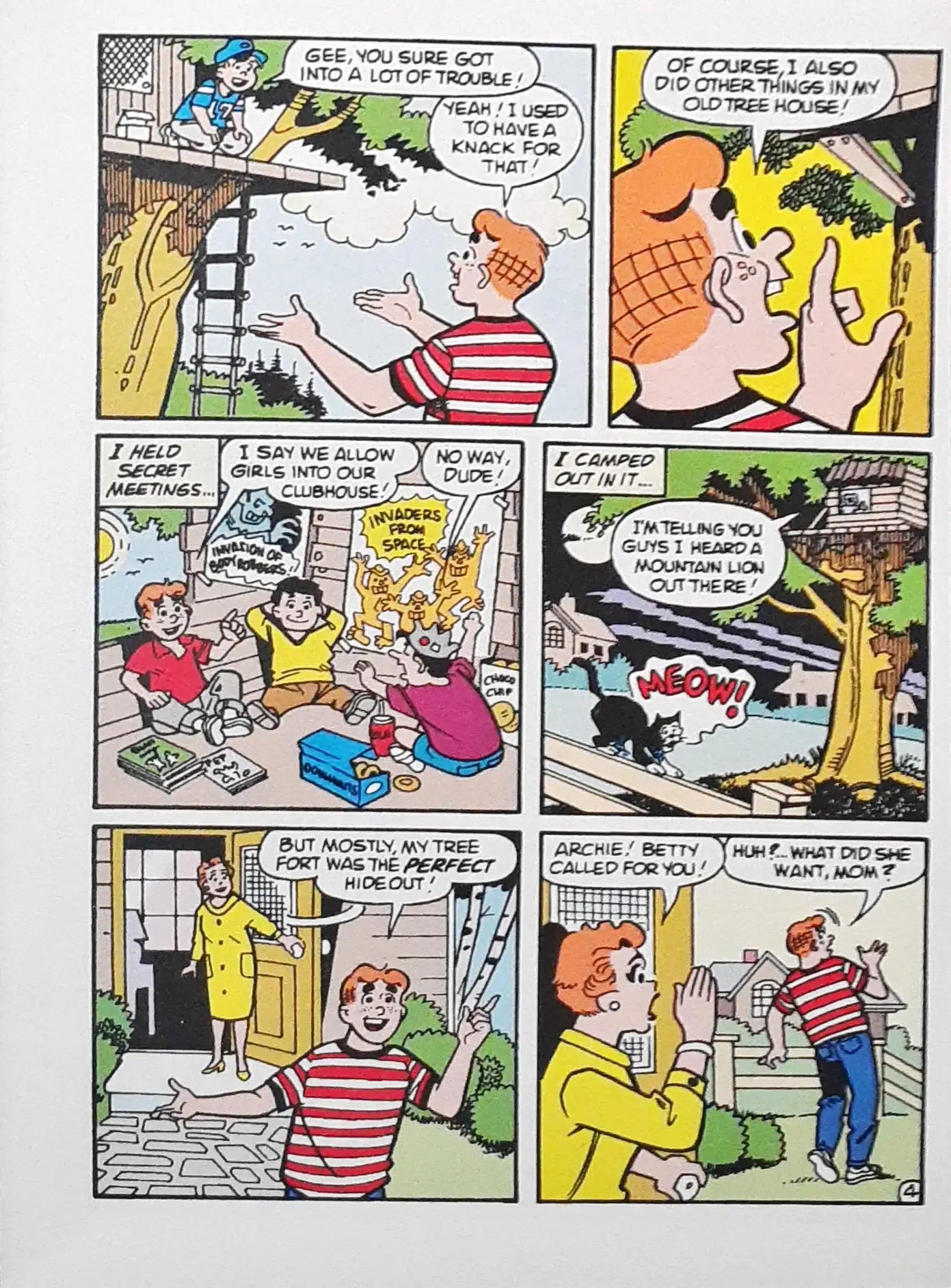 Archie Giant Comics Thrill