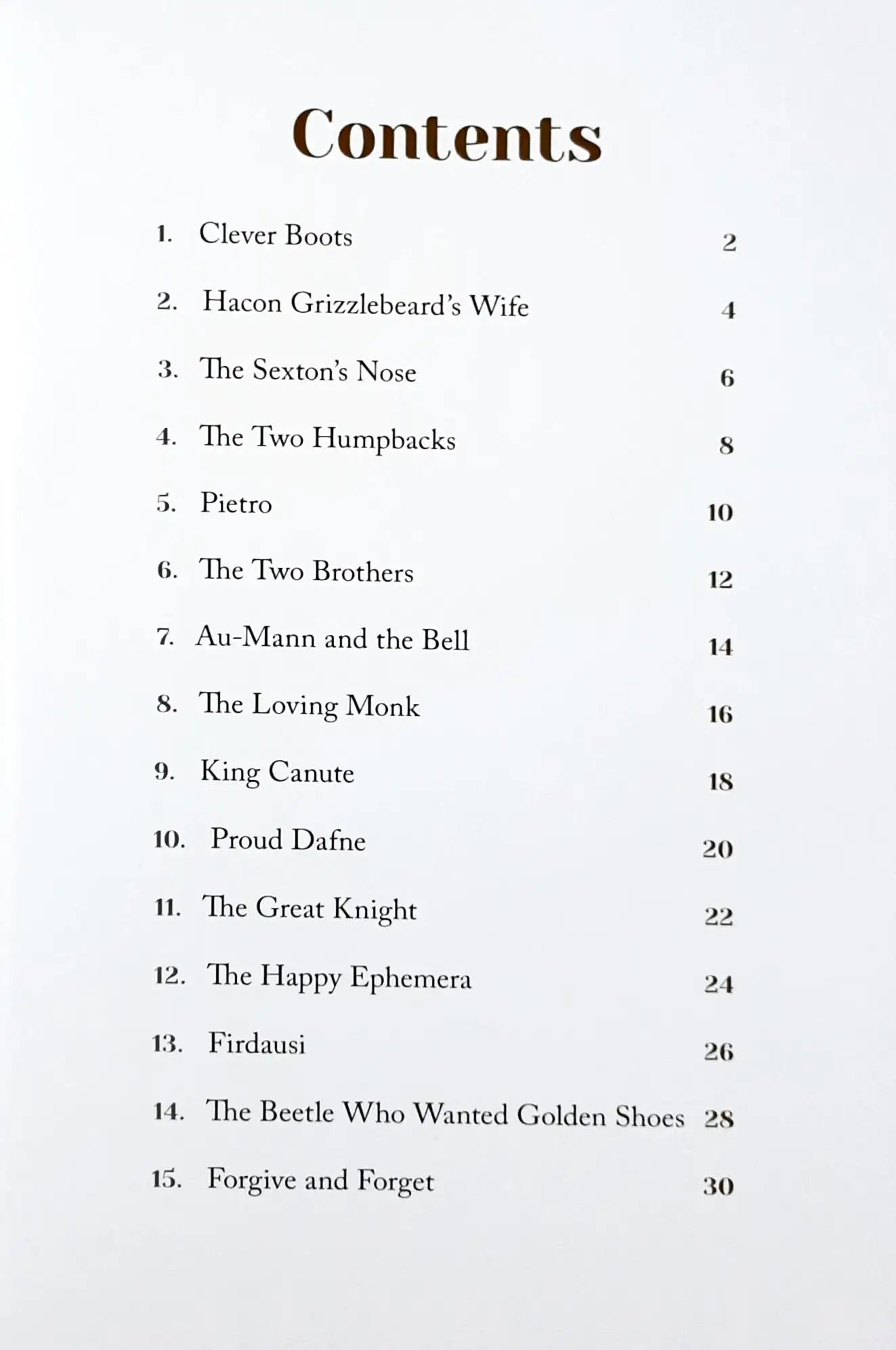 Forgive and Forget and Other Stories : Around The World