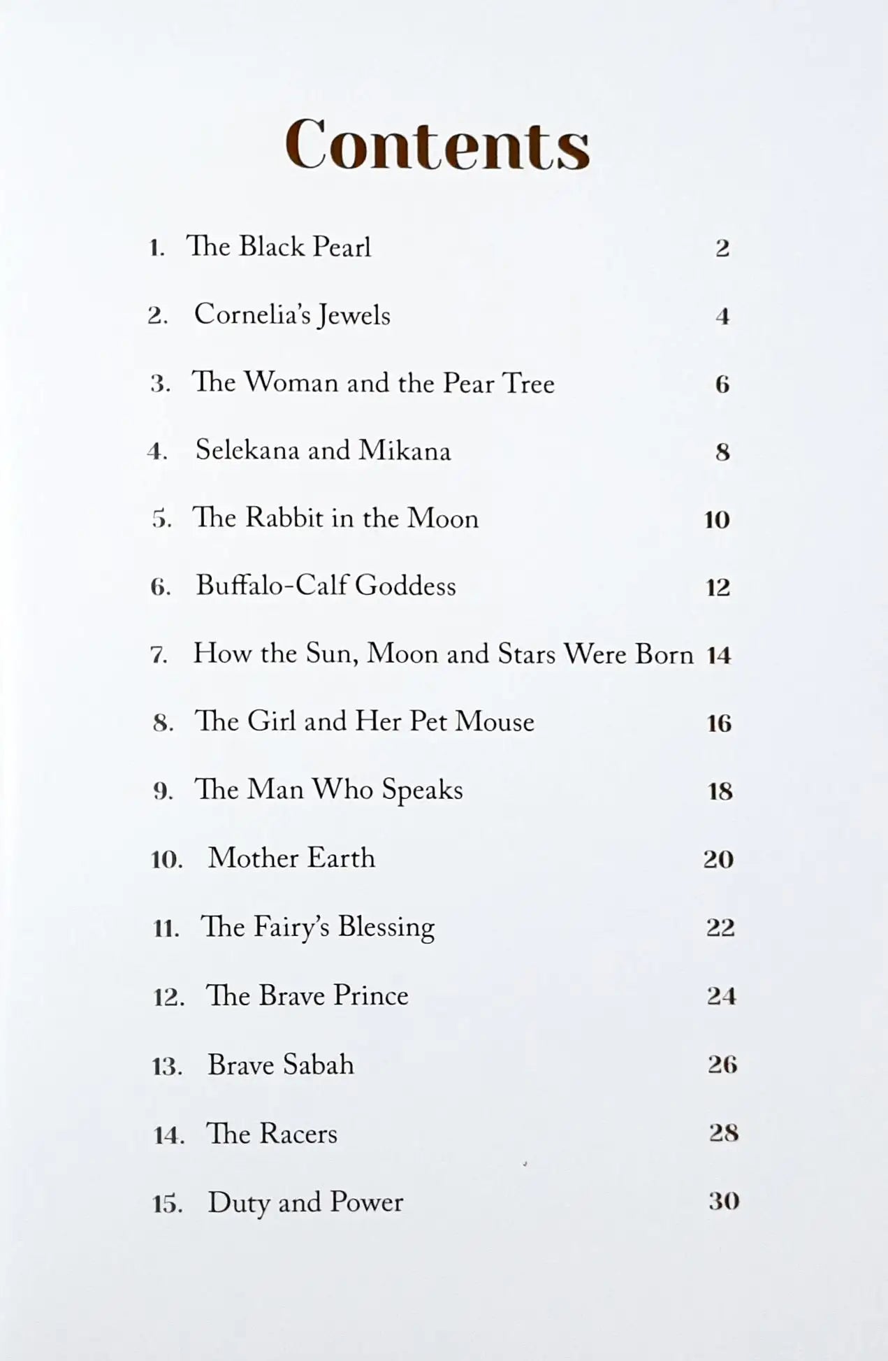 The Black Pearl and other Stories : Around The World