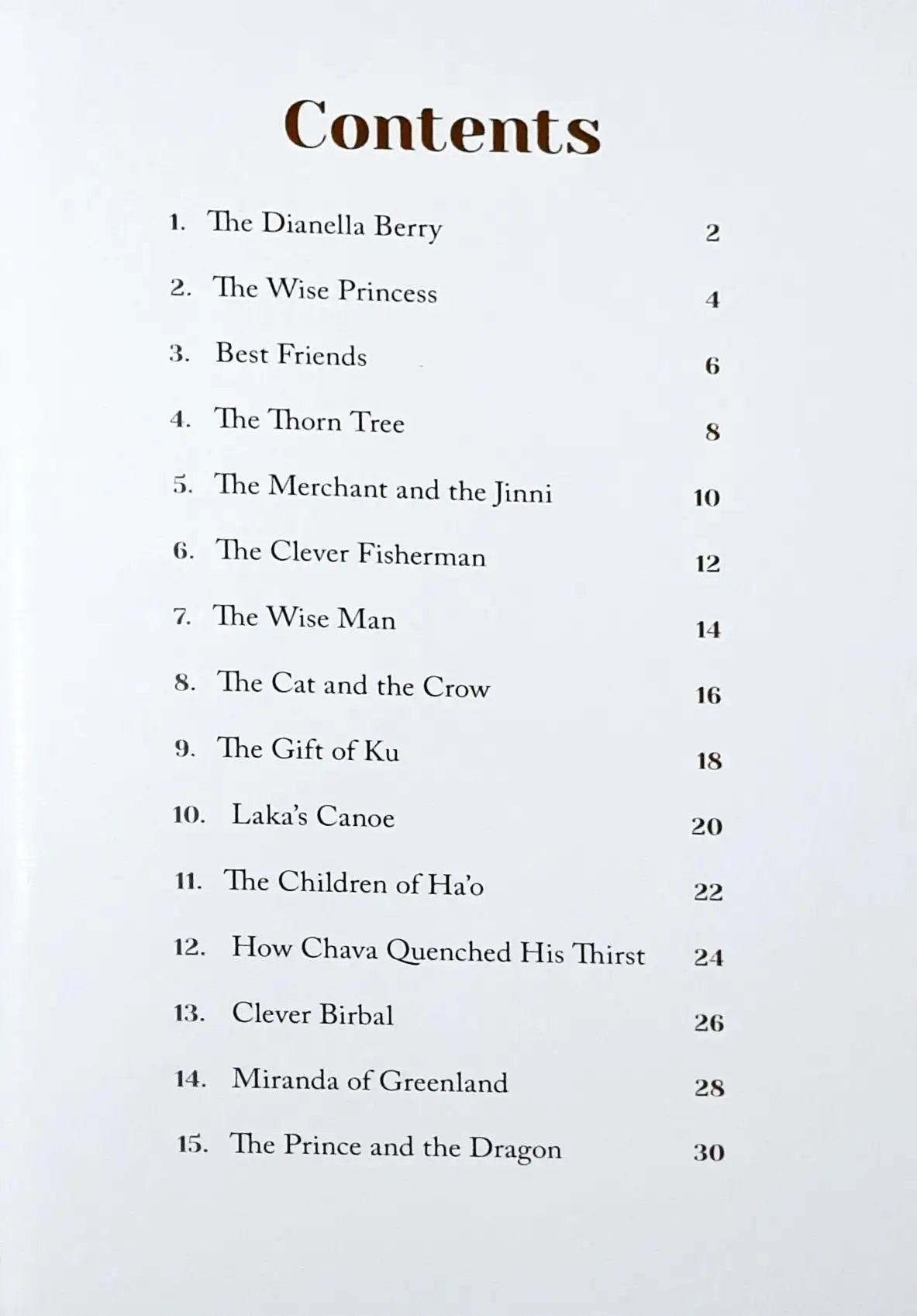 The Dianella Berry and other Stories : Around The World