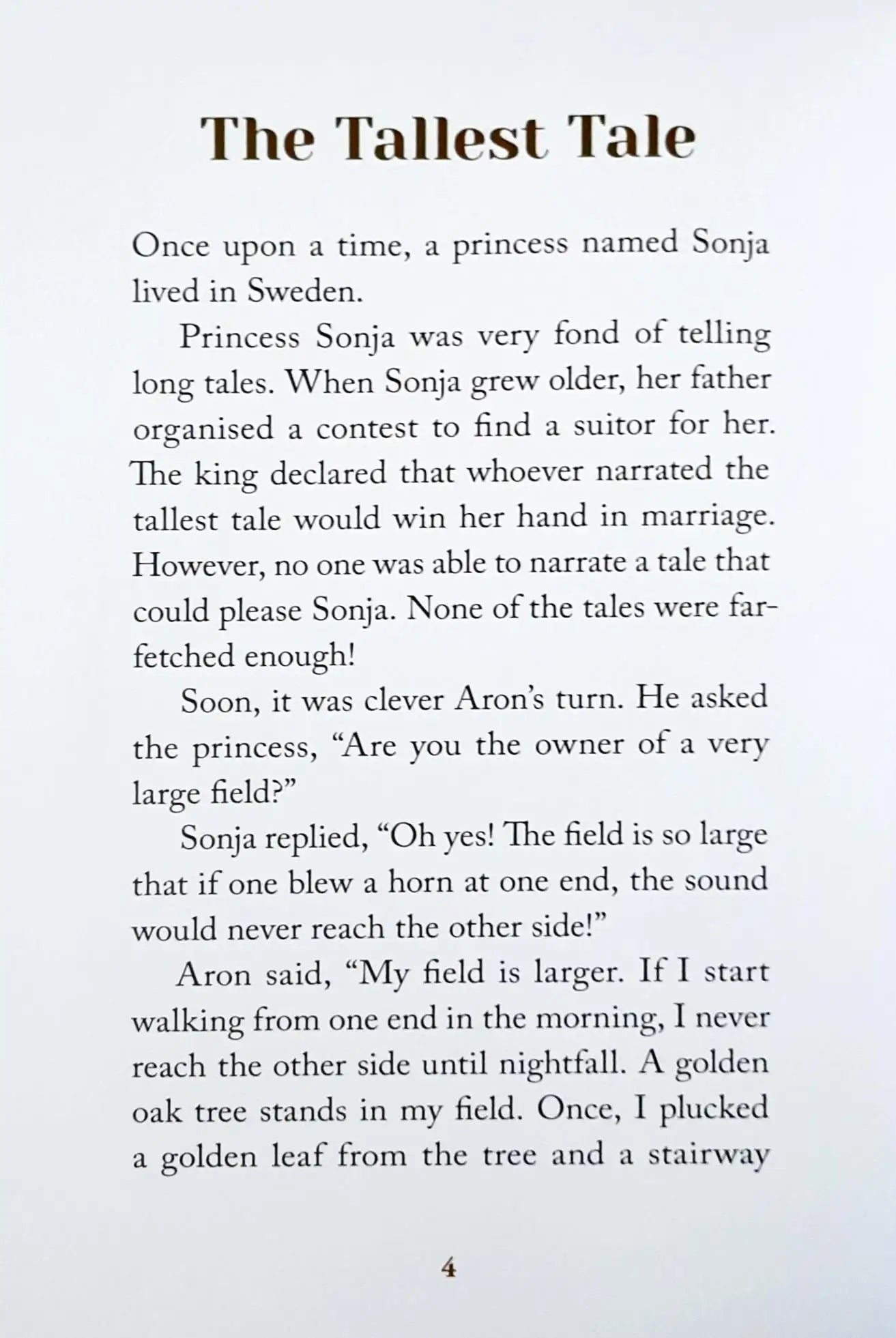 The Tallest Tale and other Stories : Around The World