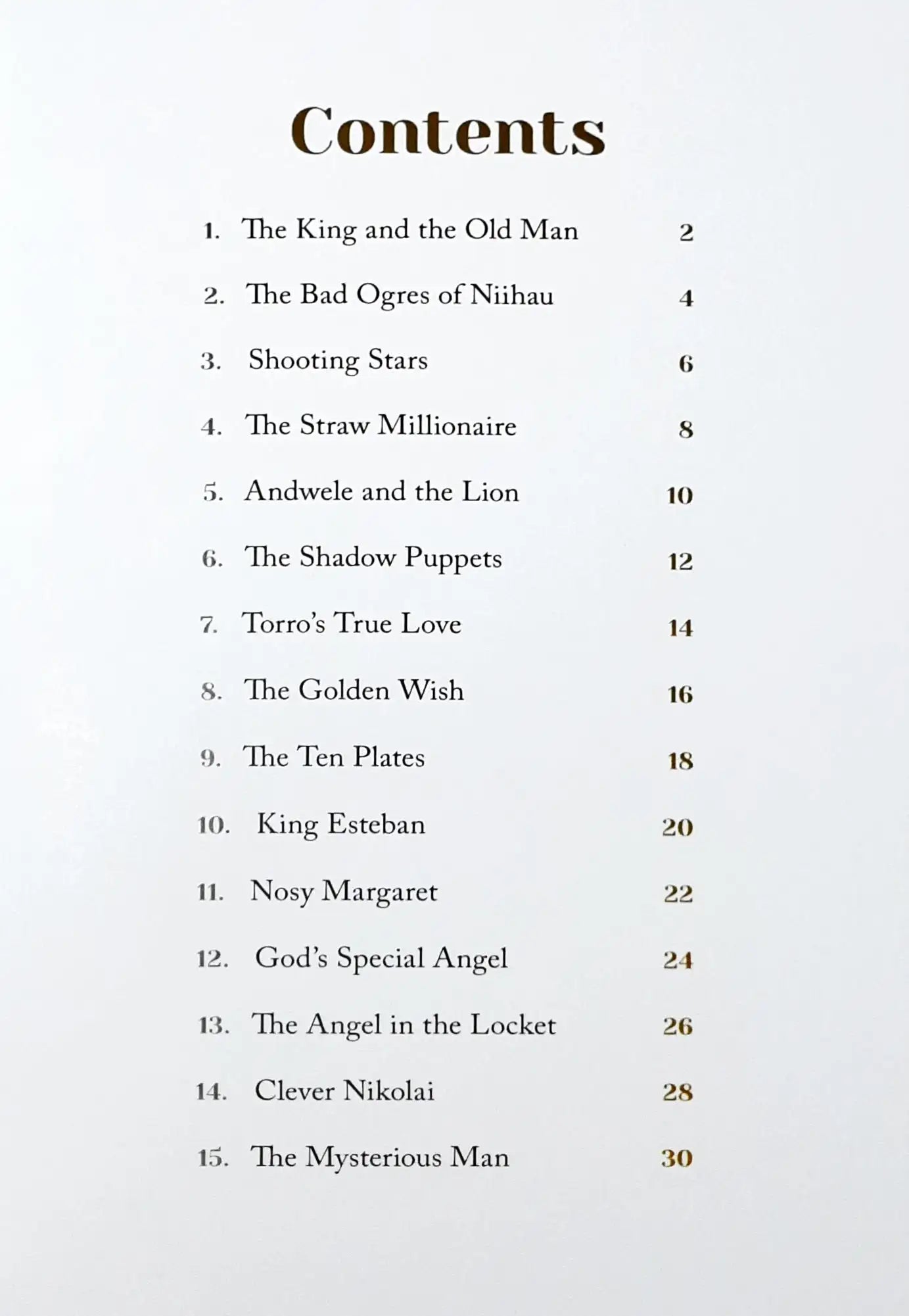 The Ten Plates and other Stories : Around The World