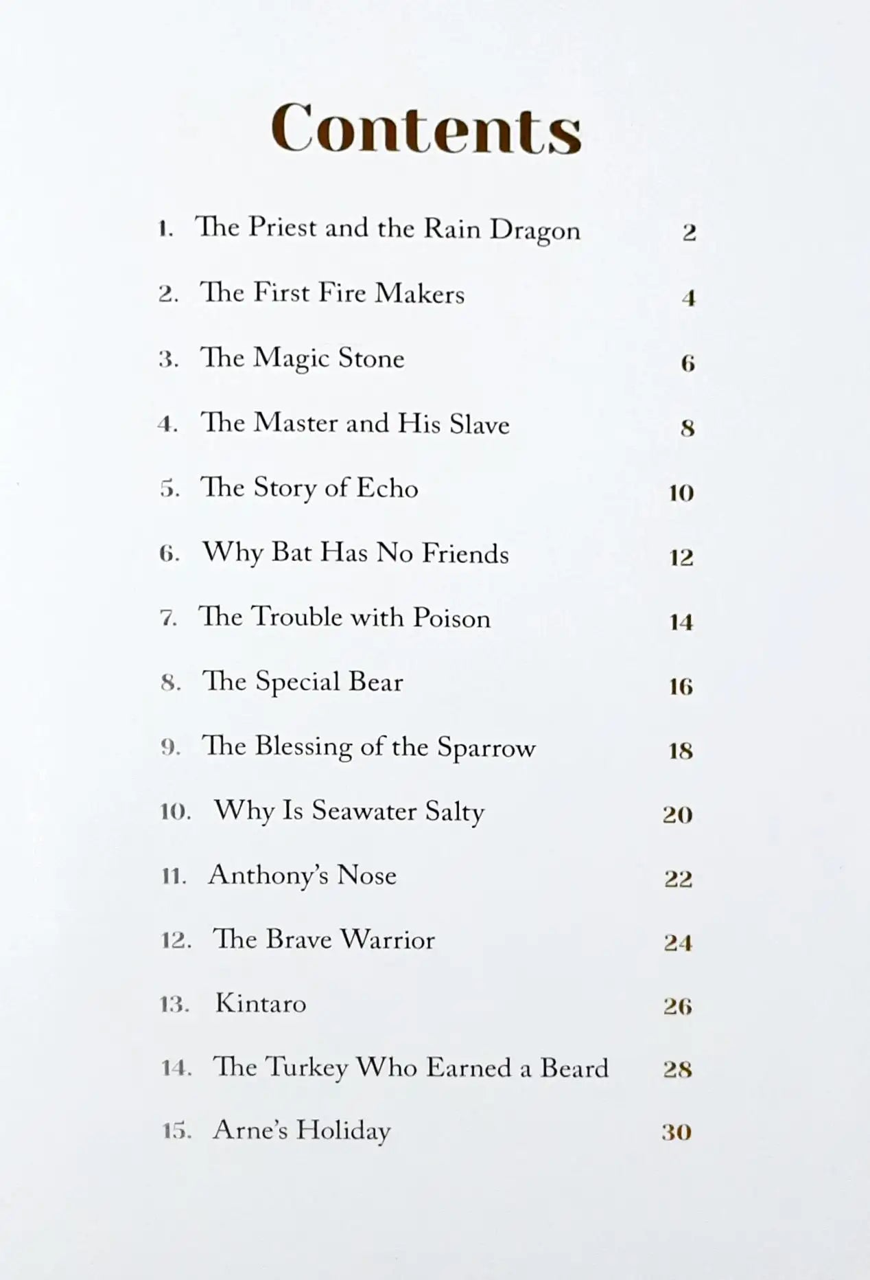 The Trouble With Poison and Other Stories : Around The World