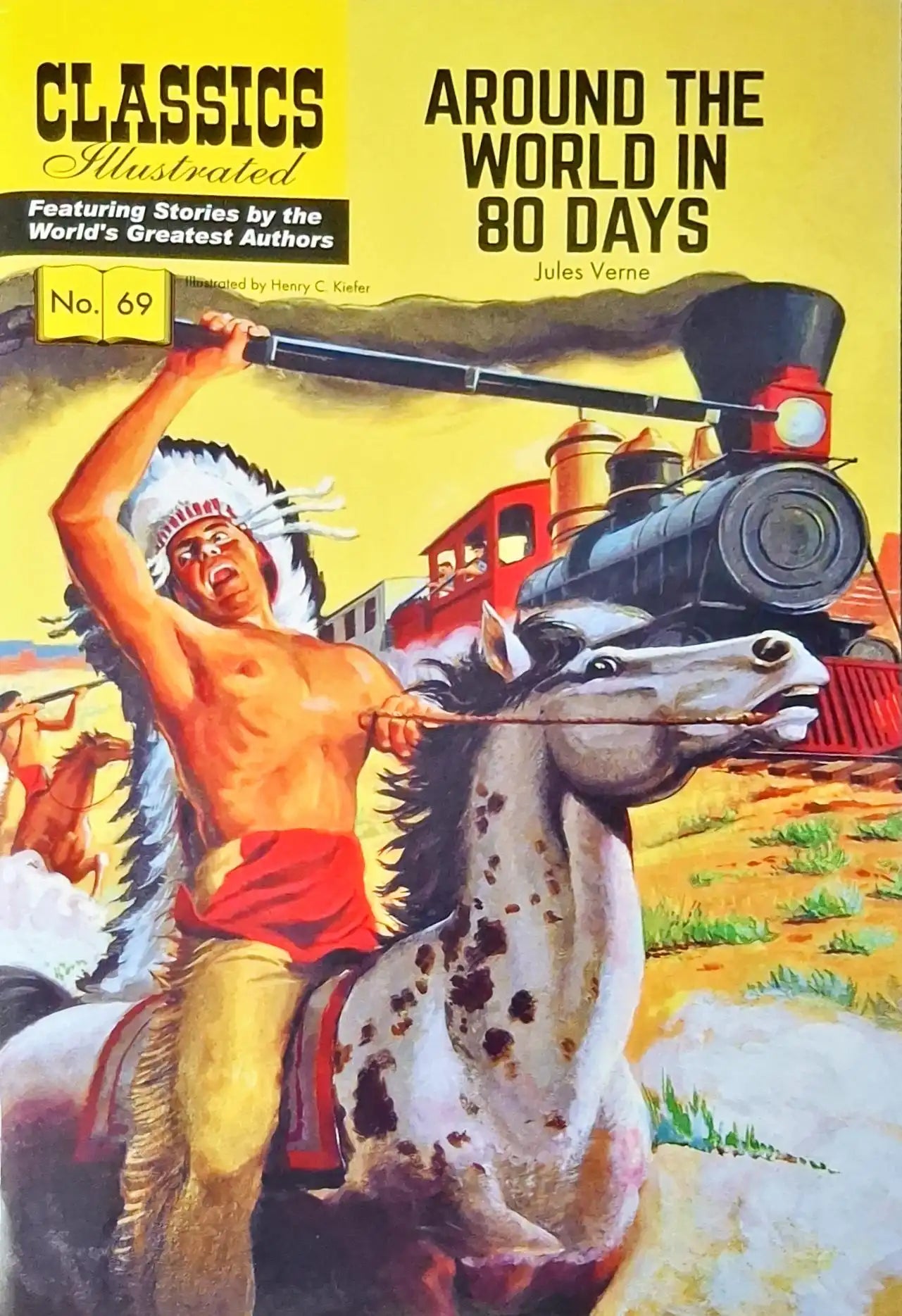 Around the World in 80 Days : Classics Illustrated No. 69