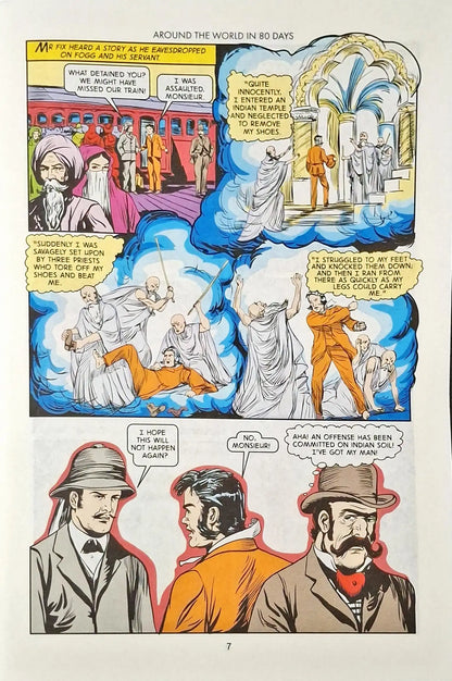 Around the World in 80 Days : Classics Illustrated No. 69