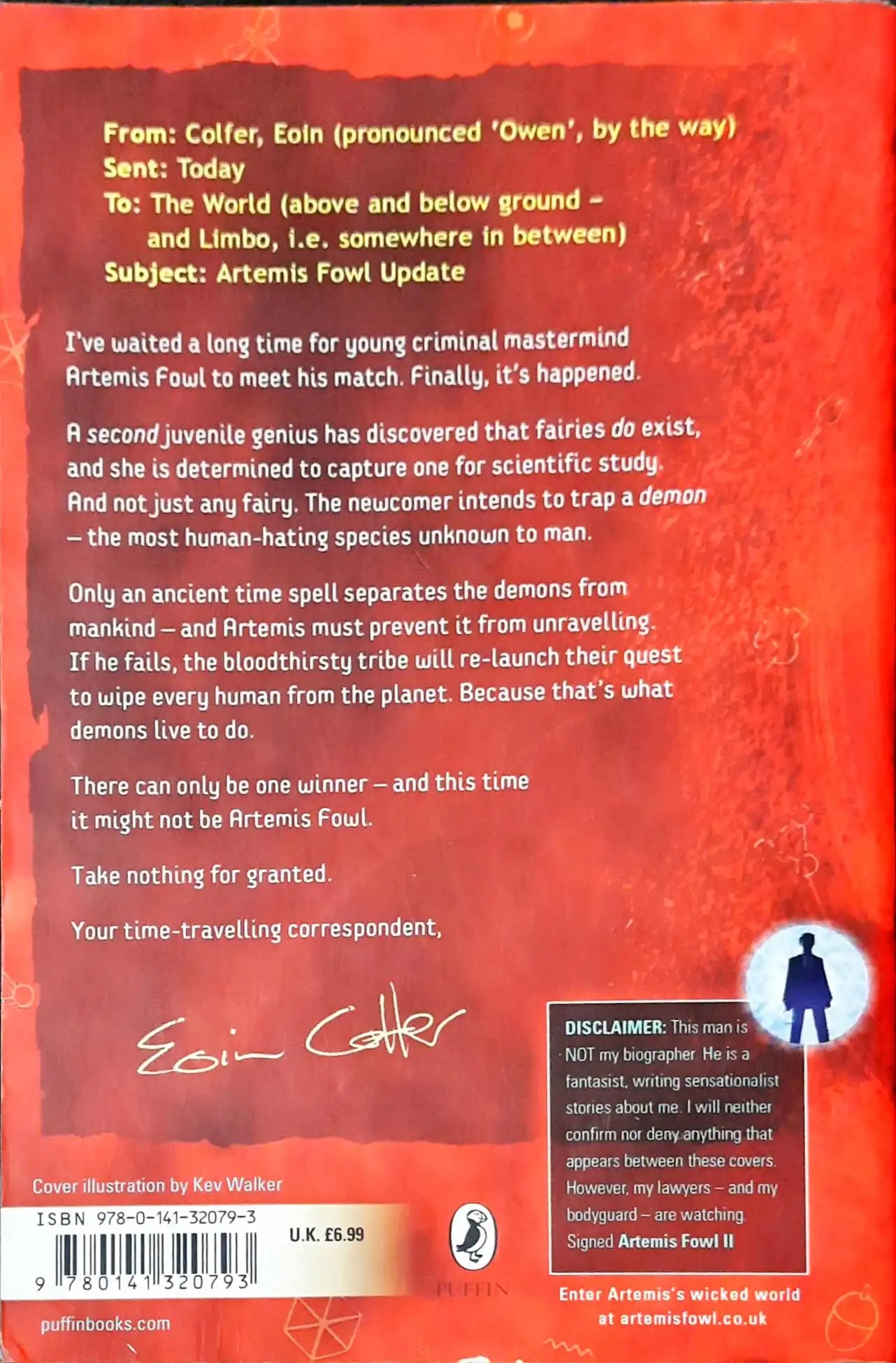 Artemis Fowl #5 : Artemis Fowl and the Lost Colony (P)