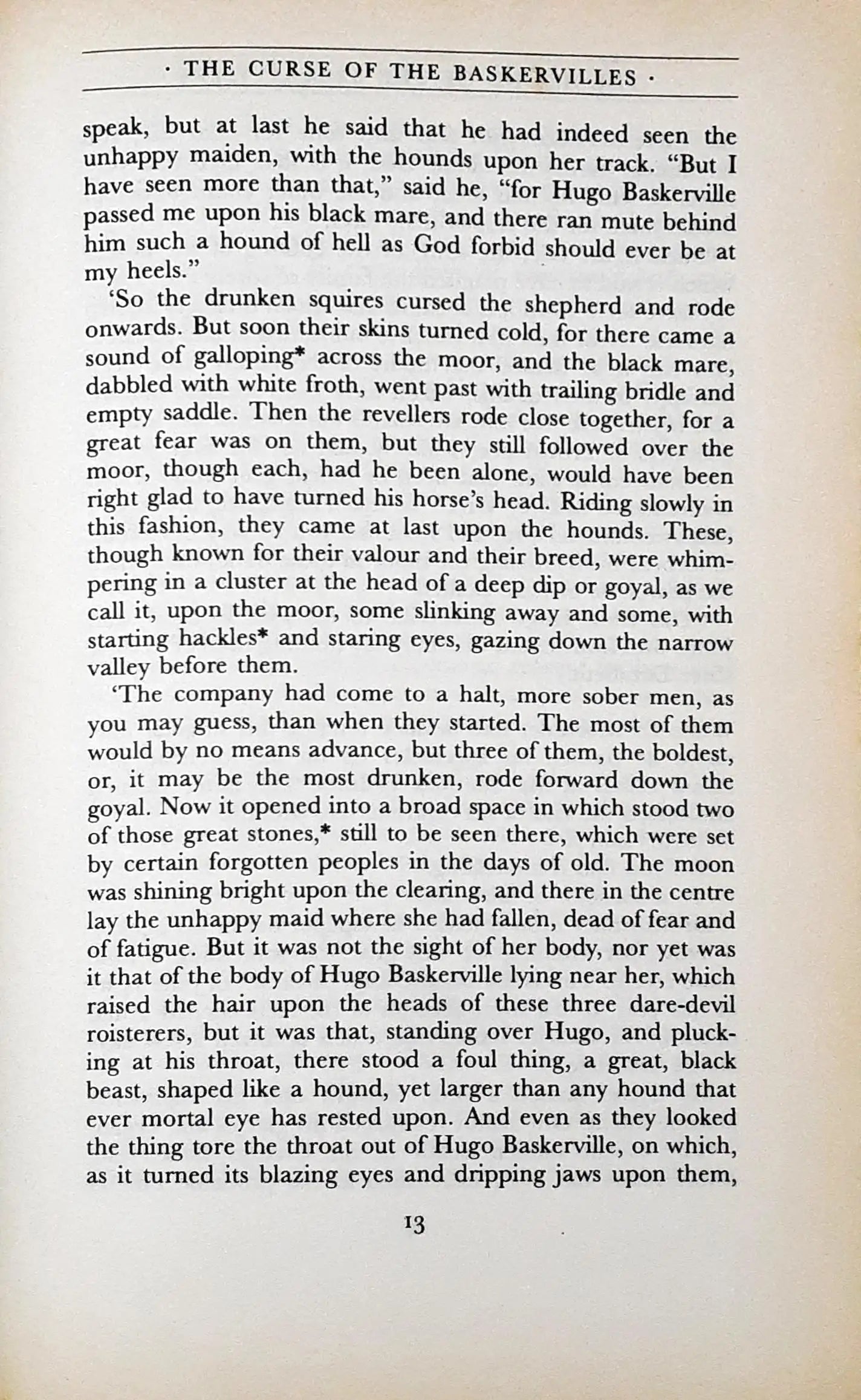 Sherlock Holmes #5 : The Hound of the Baskervilles (P)