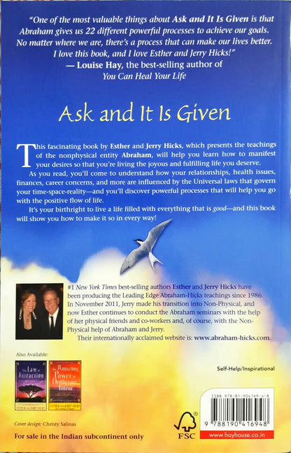 Ask & It Is Given : Learning To Manifest Your Desire