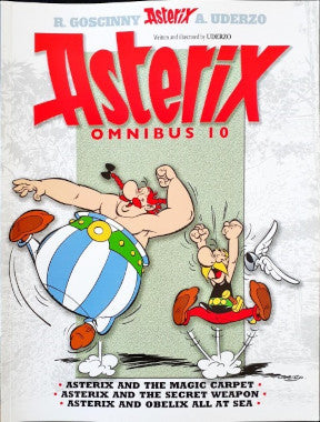 Asterix Omnibus 10 Books 28 29 & 30 Asterix And The Magic Carpet Asterix And The Secret Weapon Asterix And Obelix All At Sea