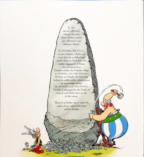 Asterix Omnibus 1 Books 1 2 & 3 Asterix The Gaul Asterix And The Golden Sickle Asterix And The Goths
