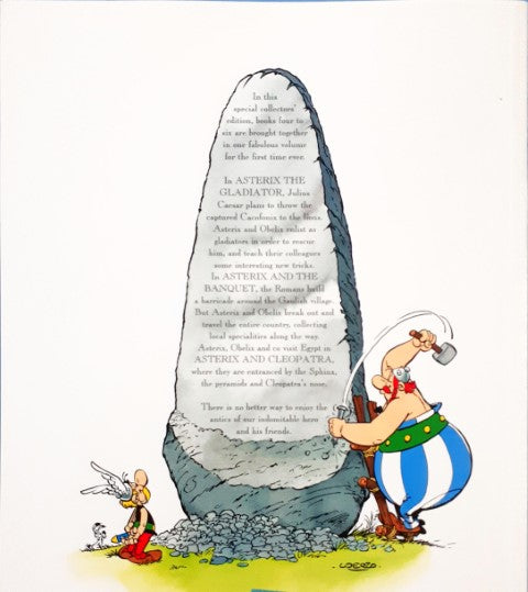 Asterix Omnibus 2 Books 4 5 & 6 Asterix The Gladiator Asterix And The Banquet Asterix And Cleopatra
