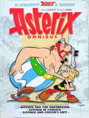 Asterix Omnibus 7 Books 19 20 & 21 Asterix And The Soothsayer Asterix In Corsica Asterix And Caesar's Gift