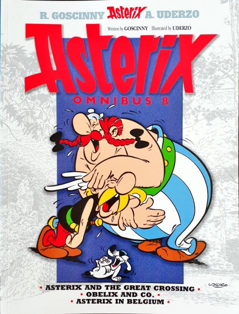 Asterix Omnibus 8 Books 22 23 & 24 Asterix And The Great Crossing Obelix And Co Asterix In Belgium