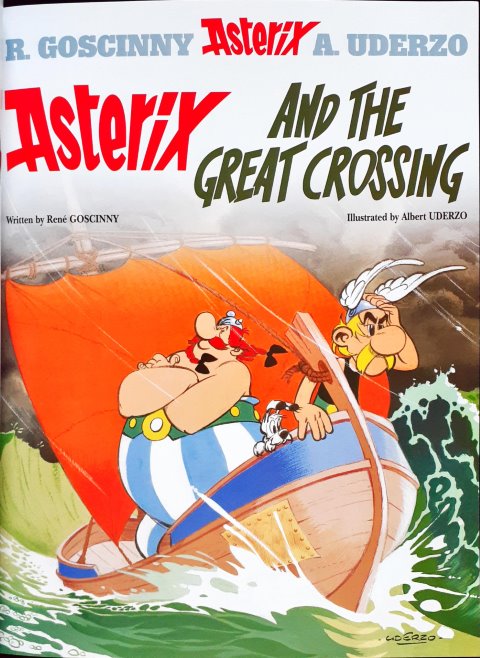 Asterix Omnibus 8 Books 22 23 & 24 Asterix And The Great Crossing Obelix And Co Asterix In Belgium