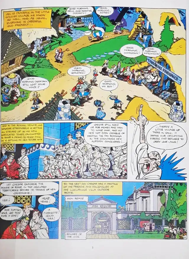 Asterix And The Roman Agent (P)