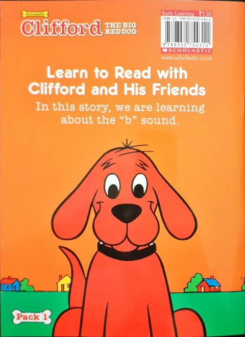 At Bat: Clifford The Big Red Dog Phonics Fun Reading Program