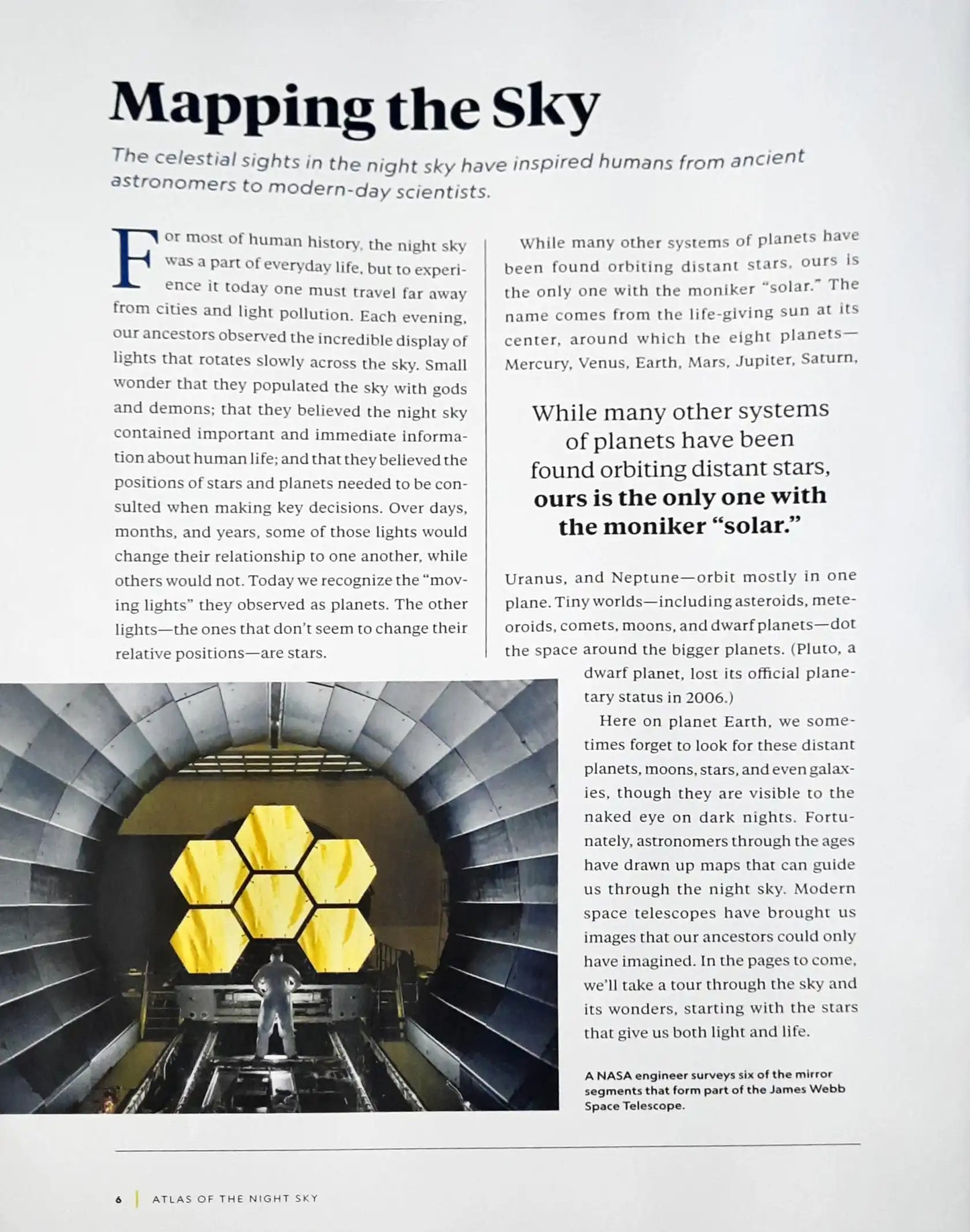 National Geographic : Atlas of the Night Sky - Navigate the Wonders of Stargazing