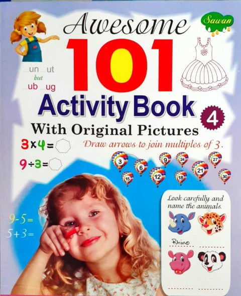 Awesome 101 Activity Book 4 With Original Pictures