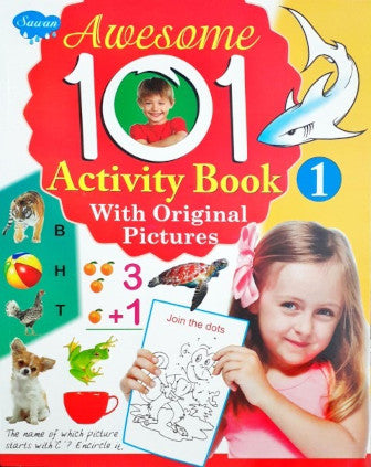 Awesome 101 Activity Book 1 With Original Pictures