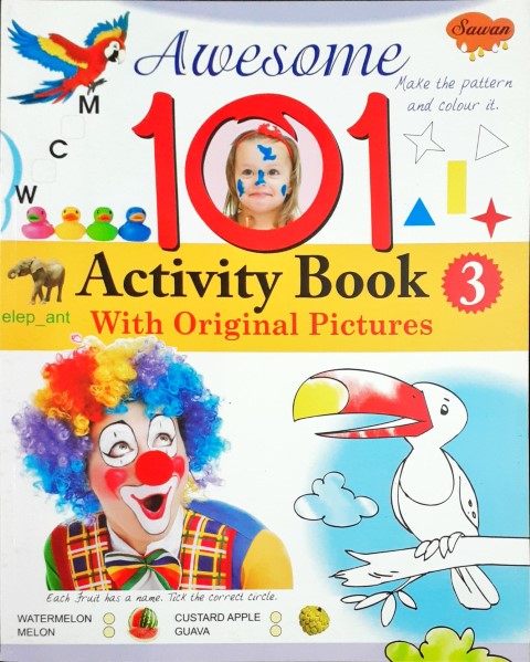 Awesome 101 Activity Book 3 With Original Pictures