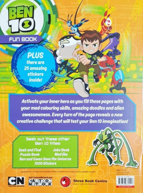 Ben 10 Fun Book with Stickers