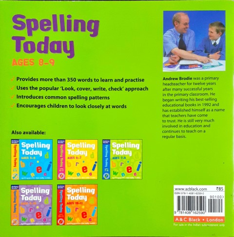 Spelling Today Ages 8 -9