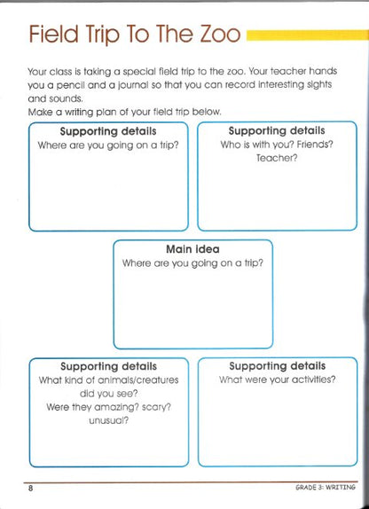 Smart Scholars Writing Grade 3 Fun Filled Activities