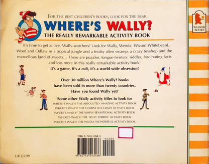 Where's Wally? The Really Remarkable Activity Book 5