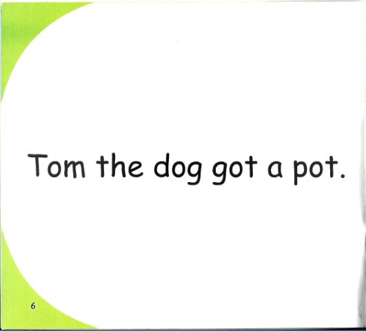 Funny Photo Phonics Tom the Dog