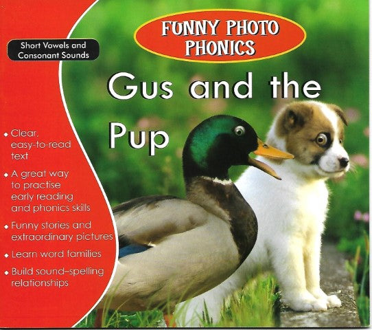 Funny Photo Phonics Gus and the Pup