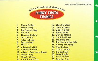 Funny Photo Phonics Eggs on Legs