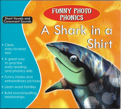 Funny Photo Phonics A Shark in a Shirt