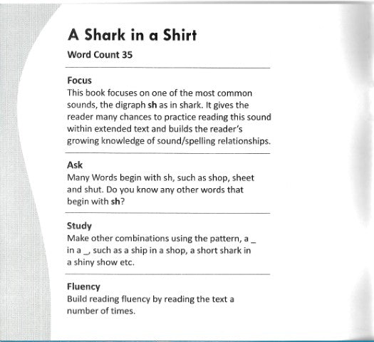 Funny Photo Phonics A Shark in a Shirt