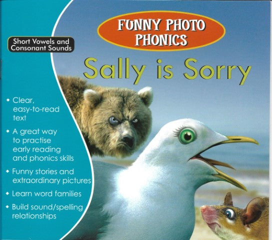 Funny Photo Phonics Sally is Sorry