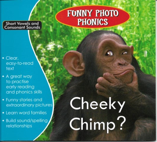 Funny Photo Phonics Cheeky Chimp