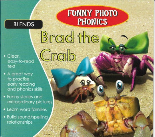 Funny Photo Phonics Brad the Crab