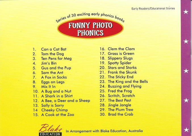 Funny Photo Phonics Frank the Skunk