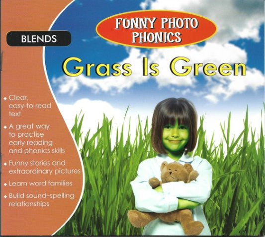 Funny Photo Phonics Grass is Green