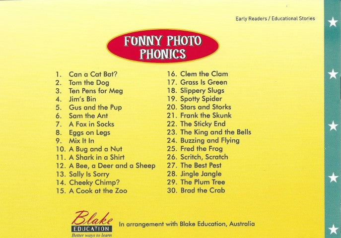 Funny Photo Phonics Jingle Jangle