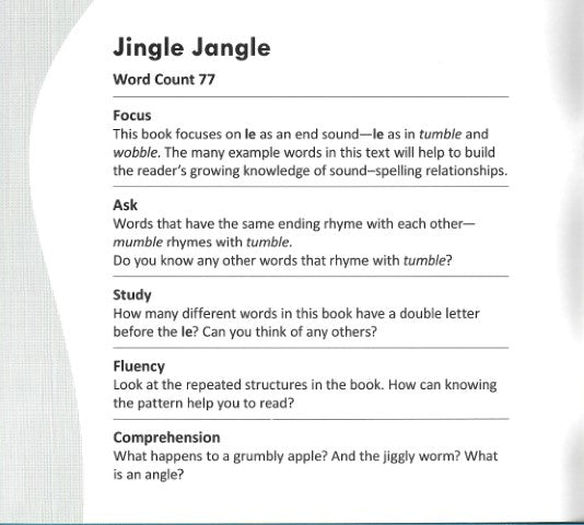 Funny Photo Phonics Jingle Jangle