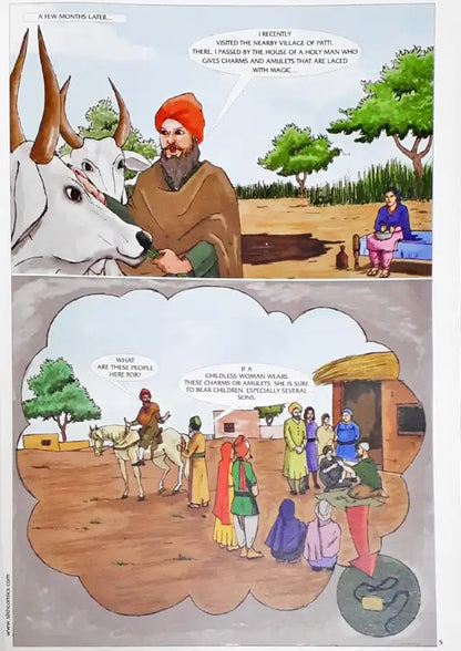 Sikh Comics Baba Deep Singh The Great Sikh Martyr And Scholar (N)