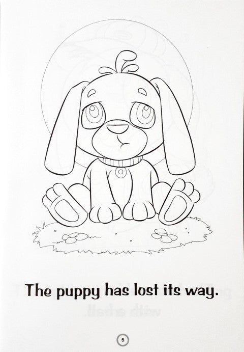 Baby Animals Colouring Book