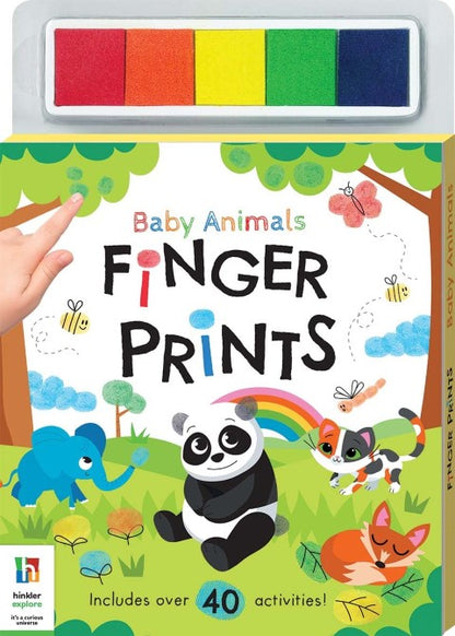 Baby Animals Finger Prints Includes Over 30 Activities